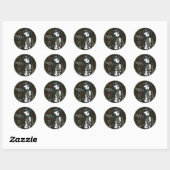 Stickers "Cloud Burst" Steampunk Aviatrix (Feuille)