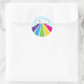 Stickers Cloud Kawaii et Arc-en-ciel (Sac)