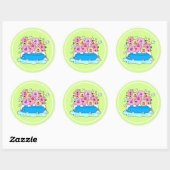 Stickers Cochon (Feuille)