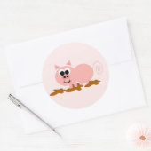 Stickers Cochon dans la boue (Enveloppe)