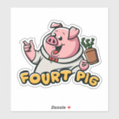Stickers Cochon Votre Sticker One-Stop Shop (Feuille)