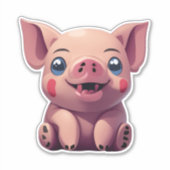 Stickers Cochon Votre Sticker One-Stop Shop (Devant)