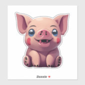 Stickers Cochon Votre Sticker One-Stop Shop (Feuille)