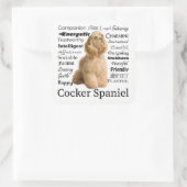 Stickers Cocker Spaniel Traits (Sac)