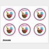 Stickers Coconut Tropical Drink (Feuille)