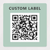 Stickers Code QR de l'organisation à code couleur  (Design 2)