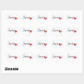 Stickers Coeur (Feuille)