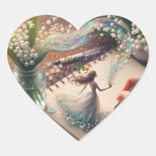 Stickers Coeur Amour