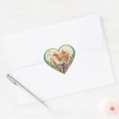 Stickers Coeur Antique Valentine (Enveloppe)