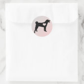 Stickers Coeur Appenzeller Sennenhund (Sac)