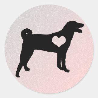 Stickers Coeur Appenzeller Sennenhund