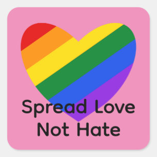 Stickers Coeur arc-en-ciel #1-2