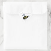 Stickers Coeur Art Décal Bee Custom Insect (Sac)