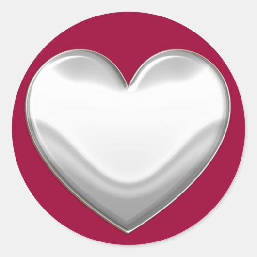 Stickers Coeur Blanc (Devant)