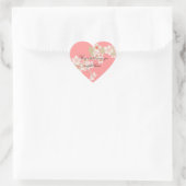 Stickers Coeur Cerise Blossom (Sac)