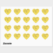 Stickers Coeur d'abeille (Feuille)