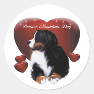Stickers Coeur de MadDog Duty Berner