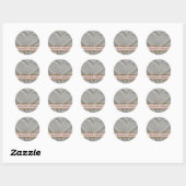 Stickers Coeur de sable (Feuille)