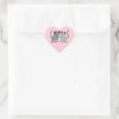 Stickers Coeur de souris Valentine (Sac)