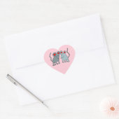 Stickers Coeur de souris Valentine (Enveloppe)