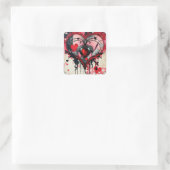 Stickers Coeur gothique (Sac)