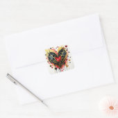 Stickers Coeur gothique (Enveloppe)