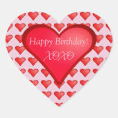 Stickers Coeur / Idées cadeaux amusantes (Devant)