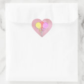 Stickers Coeur Lollipop Candy (Sac)
