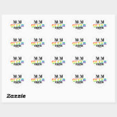 Stickers Coeur M/M inclus (Feuille)