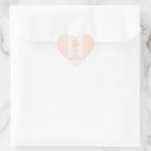 Stickers Coeur Or Blush (Sac)