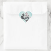 Stickers Coeur Pearla Mermaid (Sac)