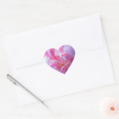 Stickers Coeur Pink Peony (Enveloppe)