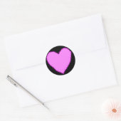 Stickers Coeur pointu KRW (Enveloppe)
