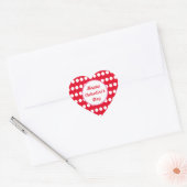 Stickers Coeur Pot Heureuse Sainte-Valentin (Enveloppe)