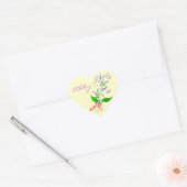 Stickers Coeur pour Abby (Enveloppe)