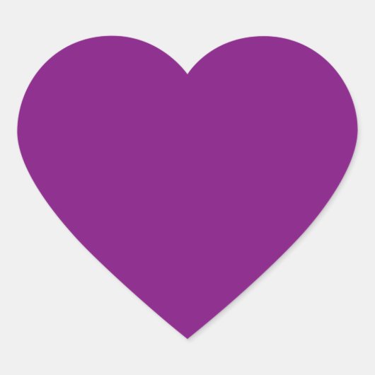 Stickers Coeur pourpre (Devant)