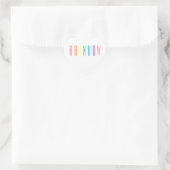 Stickers coeur RAINBOW (Sac)