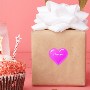 Stickers Coeur Romantique Je Vous Aime