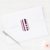 Stickers Coeur rose (Enveloppe)