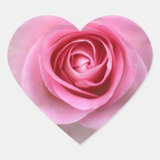 Stickers Coeur rose (Devant)