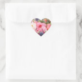 Stickers Coeur Rose (Sac)