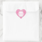 Stickers Coeur rose (Sac)