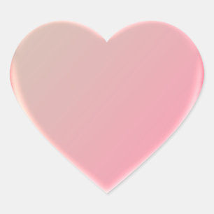 Stickers Coeur rose 3D