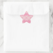 Stickers COEUR ROSE QUILT Star (Sac)