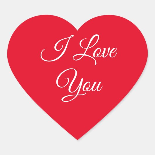 Stickers Coeur Valentine (Devant)