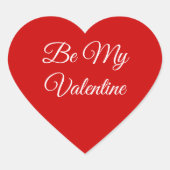 Stickers Coeur Valentine (Devant)