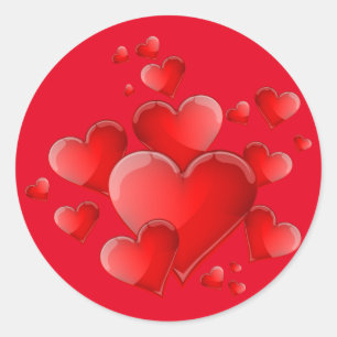 Stickers Coeur Valentine