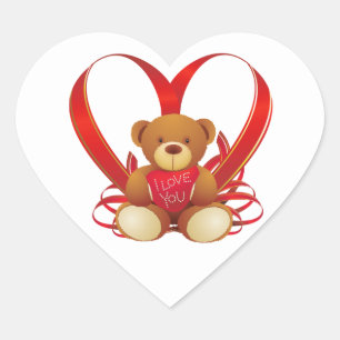 Stickers Coeur Valentine