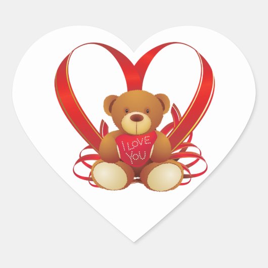 Stickers Coeur Valentine (Devant)