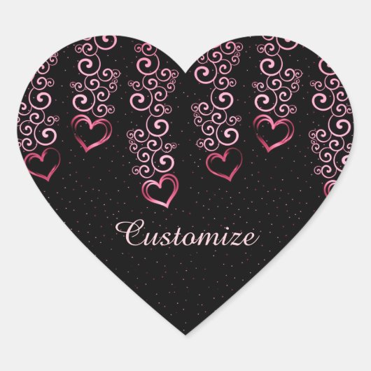 Stickers Coeurs de Vins (Devant)